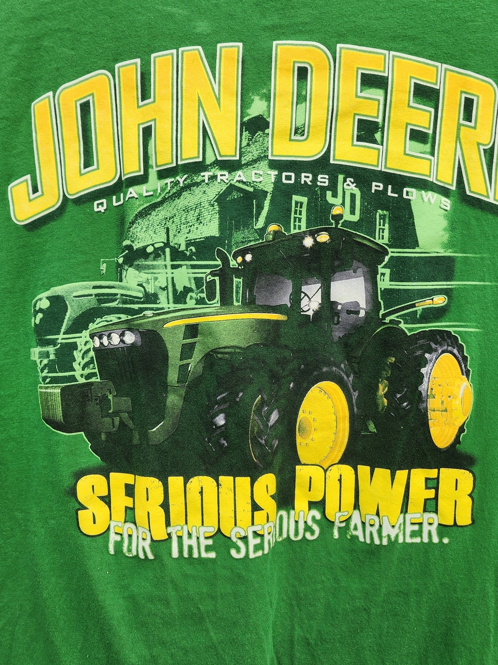 John Deere Men’s Green Graphic Tractor T-Shirt 2 XL - Picture 3 of 10